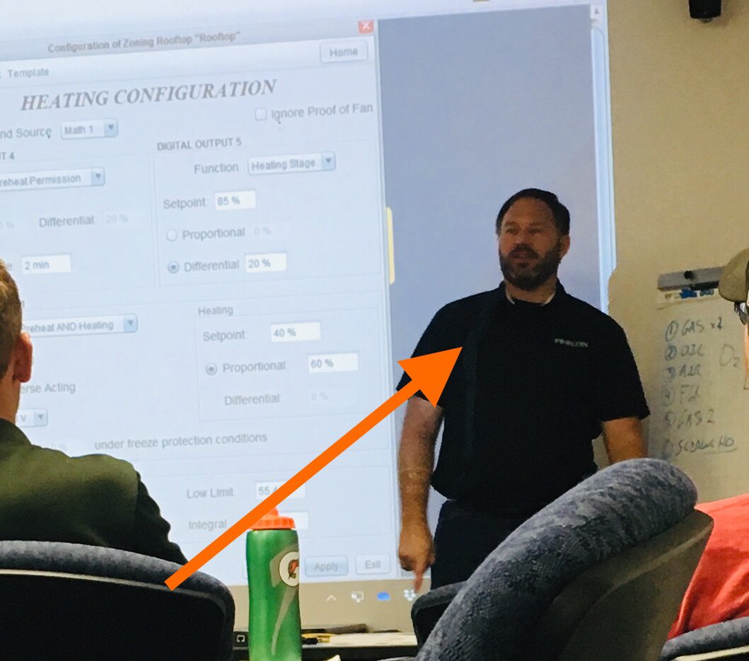 Big thanks to Chris from <a href="/PROLON_ZONING/">PROLON CONTROLS</a> for the fantastic one-day training last Friday!

A great light commercial HVAC control system with FREE software. 

#WhereIsChris