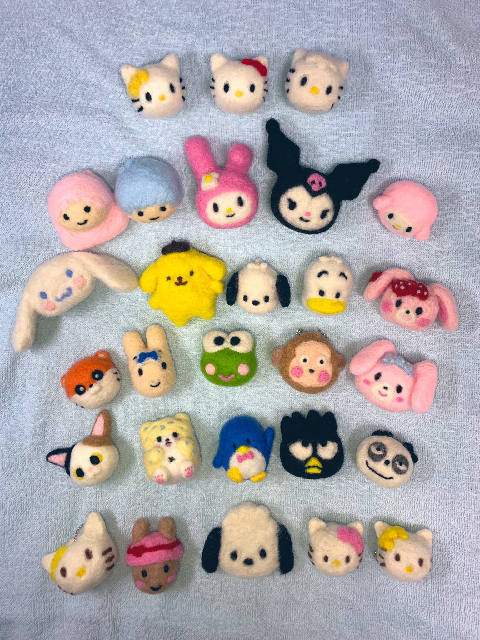 تويتر サブばる ん على تويتر 固定ツイート 羊毛フェルトでサンリオキャラクターを作ることが趣味です 目標は全サンリオ キャラクターを作ることです ピューロランドへは月3回くらいの来園ができたらいいなと思っています よろしくおねがいします ピューロ