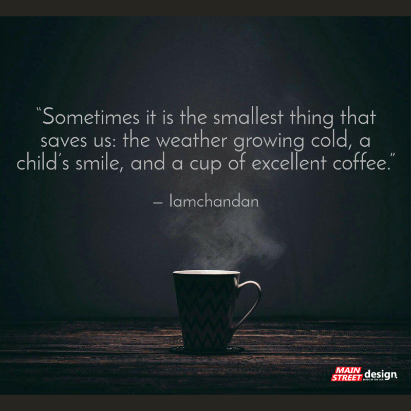 mainstreetweb's tweet photo. Good morning and happy Monday! 

Aside from coffee, what small thing gets you motivated in the morning?

Please comment below, were interested to hear your feedback.

If you need help or have any questions contact us

#mondaycoffee #mondaycoffeetalk  #inspirationquote https://t.co/A2JAidWmbW