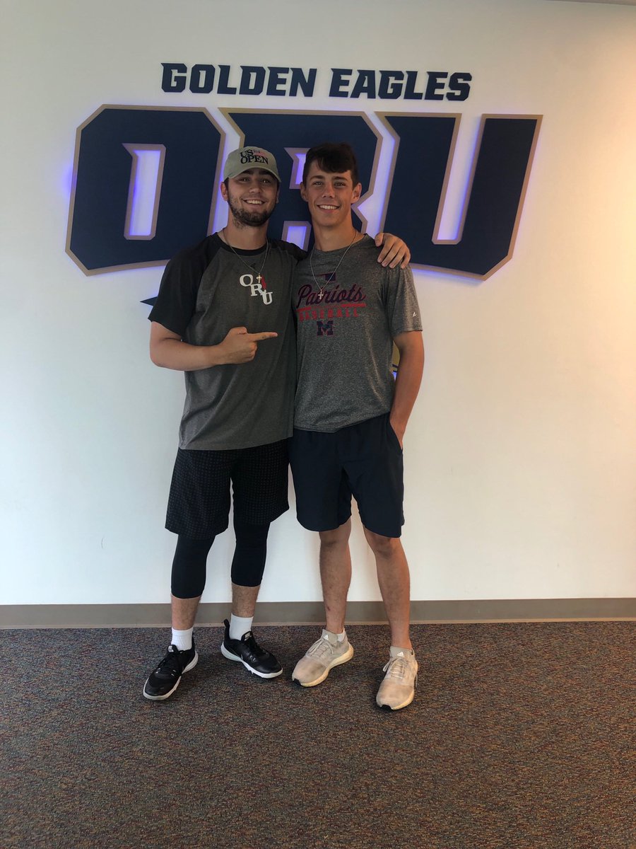 Very excited to say I have committed to Oral Roberts University to play baseball!