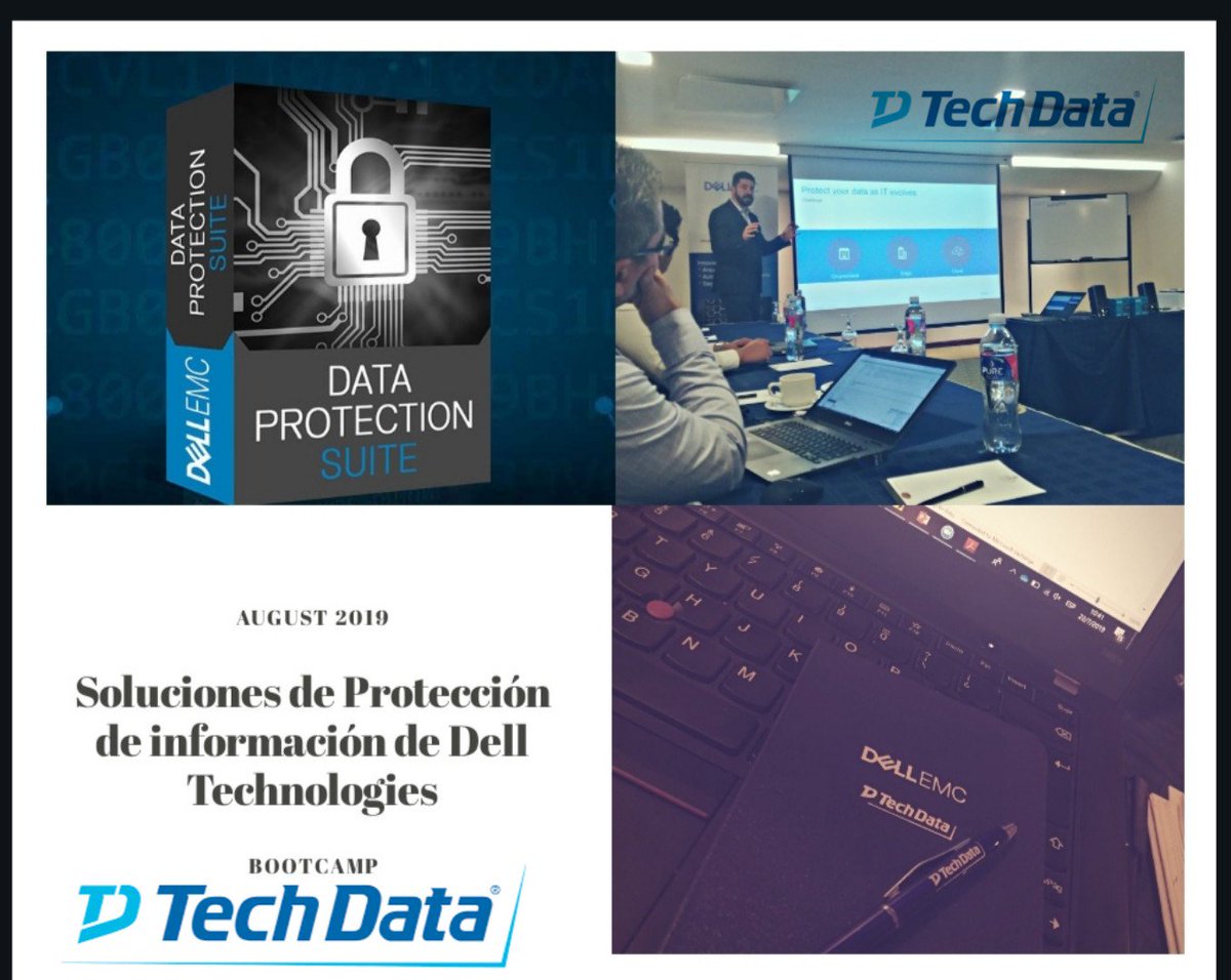 Vanezk29's tweet photo. "Dell Emc Data Protection Suite proporciona una solución integral diseñada par satisfacer las necesidades de las organizaciones de todos los tipos y tamaños"
@DellEMCProtect #TechData #dellemcprotect #DPSChannel
#tecnologia
Ecuentra estas soluciones en Tech Data Ecuador https://t.co/AiIRSpHuqJ