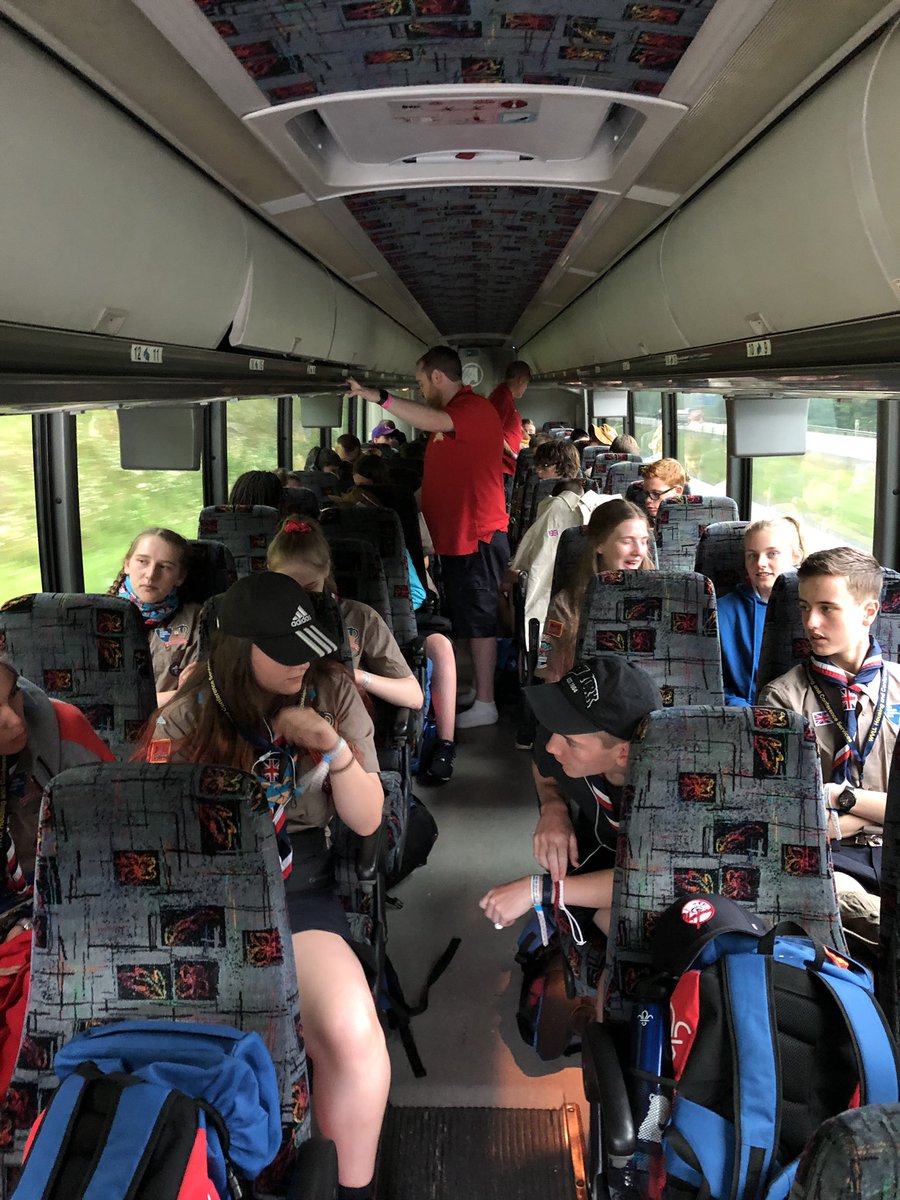 leicsunit3WSJ's tweet photo. We are on our way to @BechtelSummit! #UK24WSJ #leicsWSJ2019 #ScoutJamboree #theattenbears @leicsunit3WSJ https://t.co/4e0YPWmEts