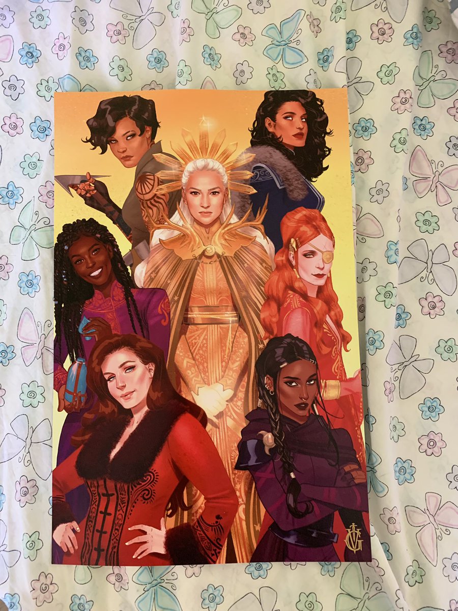 BFTPpl's tweet image. #booksfortrade I’m not a big Poster person so I’ll be trading this one. ONLY for NINTH HOUSE By Leigh Bardugo. Or any Cassandra Clare Arcs.