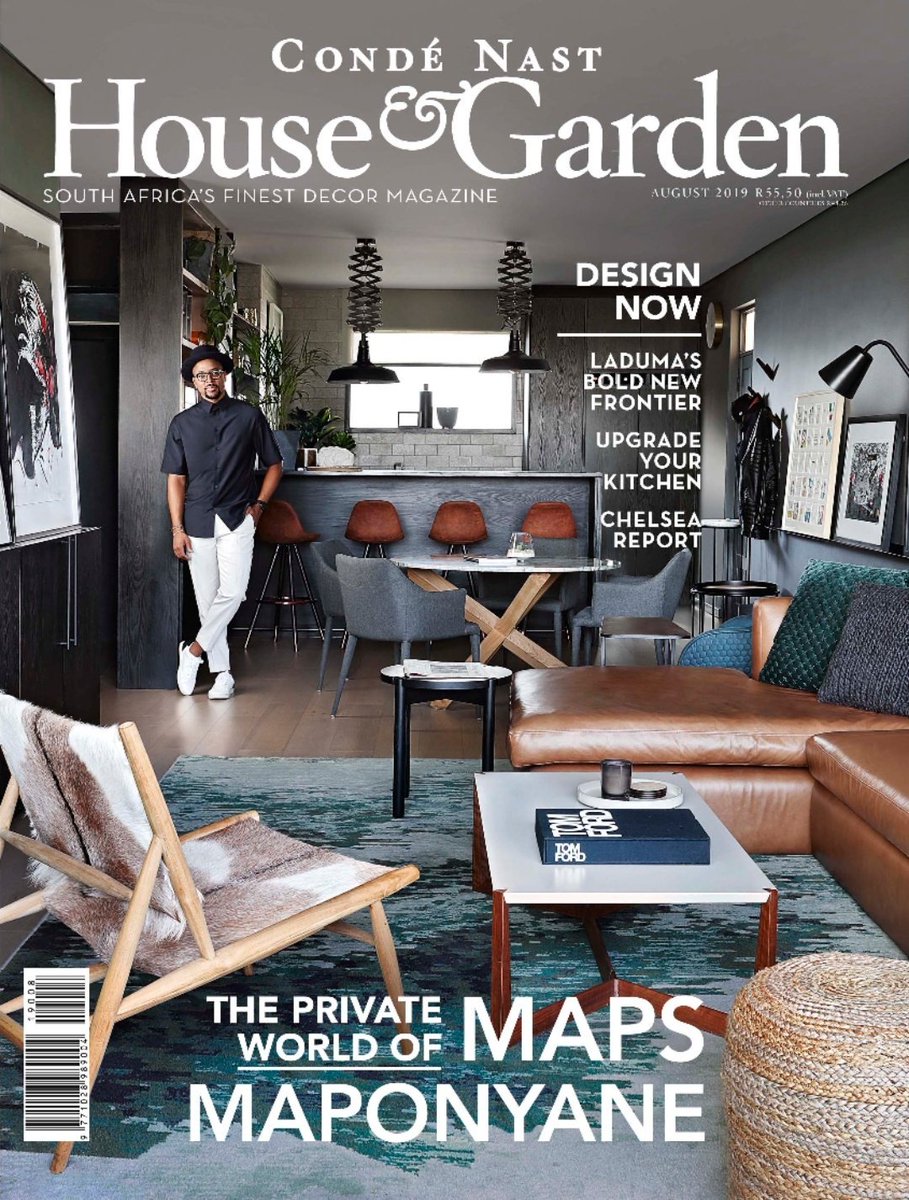 New Cover: Super proud of this one, especially with putting so much of myself into my home. I'm on the new cover of <a href="/HouseGardenSA/">House & Garden SA</a> - An issue filled with numerous firsts and I'm glad to be a part of it.🙌🏾

Finally shared a lot more - Get the issue, it's out on shelves now!