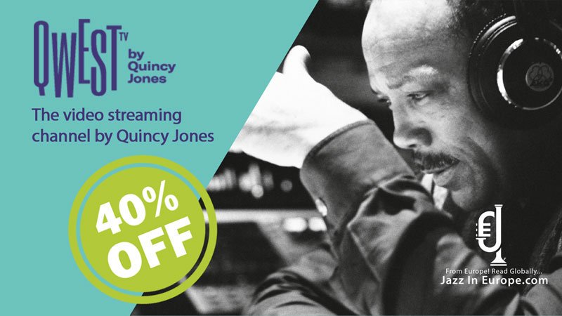 Jazzineu's tweet photo. This summer Qwest TV, is offering Jazz In Europe readers a 40% discount on on all current subscription packages. - Click here to learn more: https://t.co/RvlhPF1kXK #Jazz #Video https://t.co/Lgu6IuXRcm