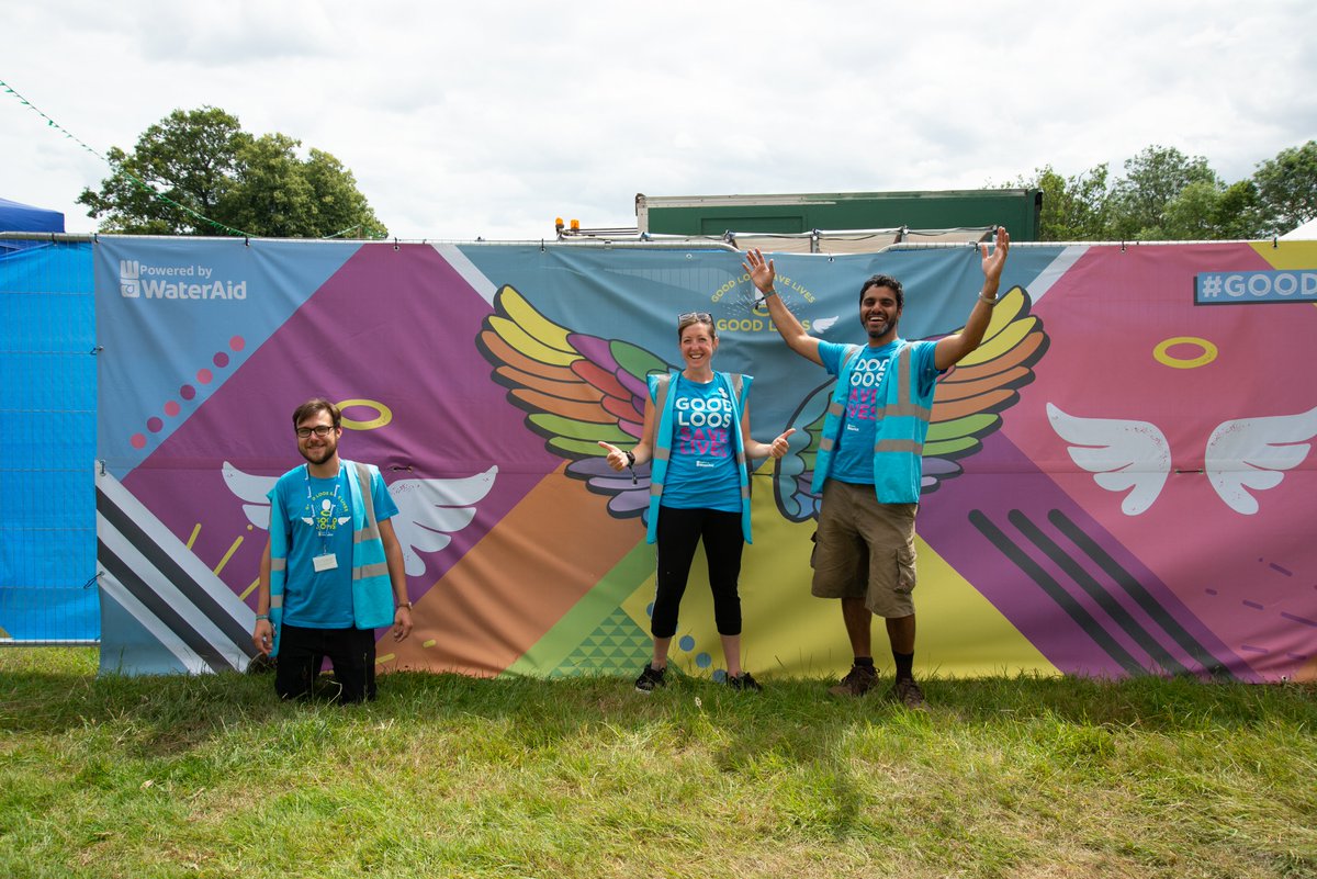 WaterAidUK's tweet photo. What a weekend at @LatitudeFest!🎉
It was brilliant to see so many of you at our #GoodLoos - each and everyone of you helped us in our mission to bring decent toilets to communities around the world!
Thanks to @naturalevent for helping us make Good Loos a reality! https://t.co/Gn9ixvCOwv