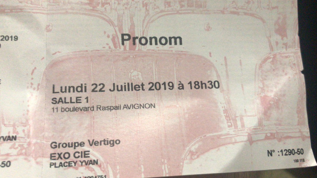 It’s 39 degrees outside but all worth it for seeing these lovelies bring my play to life in French. <a href="/FestivalAvignon/">Festival d'Avignon</a> <a href="/11_avignon/">11Avignon</a> <a href="/legroupevertigo/">Le groupe vertigo</a>