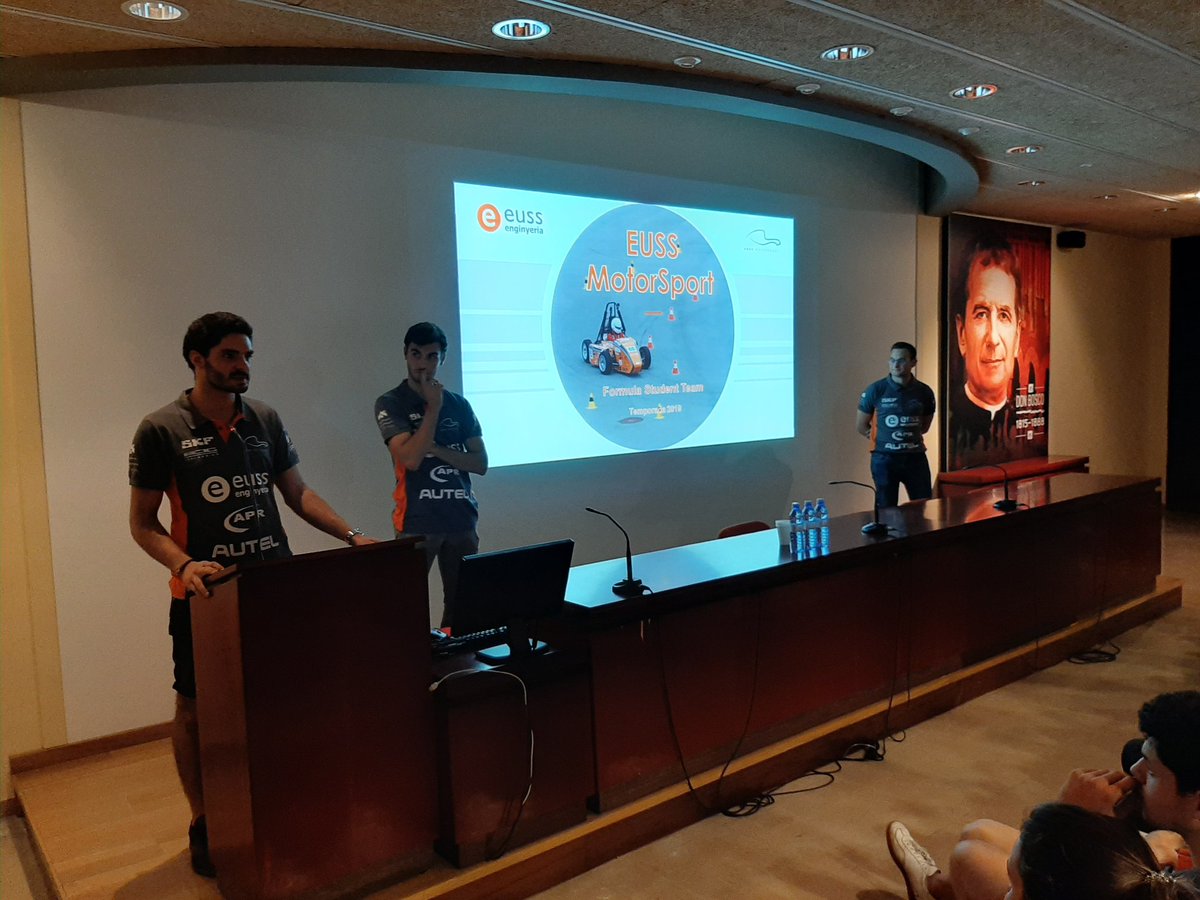 EUSSenginyeria's tweet photo. Avui Dl. 22/07/2019 a l' #EUSS estem de festa perquè l'equip @eussmotorsport presenta el seu nou vehicle
#EngineeringByDoing https://t.co/2nqbWljIpa