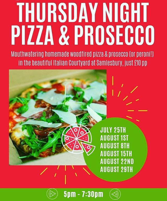 Hand up who loves pizza?! Our pizza nights start this Thursday, come along for the most tasty woodfired pizzas available in our beautiful Italian courtyard, 5pm-7:30pm 🇮🇹 🍕❤️ ift.tt/2YdLHKw