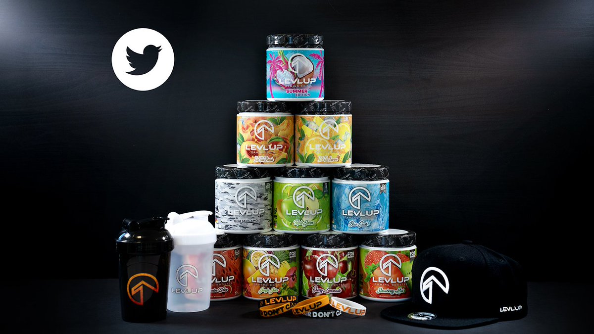Twitter LevlUp Gewinnspiel! Ein Gewinner🏆🔥
Was?
🔸Jahresvorrat LevlUp: 10x Tub nach Wahl
🔸2x Pro Bottle nach Wahl
🔸Premium Snapback
🔸Teamarmbänder Paket
Wie?
▪️Liken
▪️2 Freunde verlinken
▪️Retweeten
Ende: 25.07., mind. 16 Jahre alt, Gewinner wird gelost
#levlup #teamlevlup