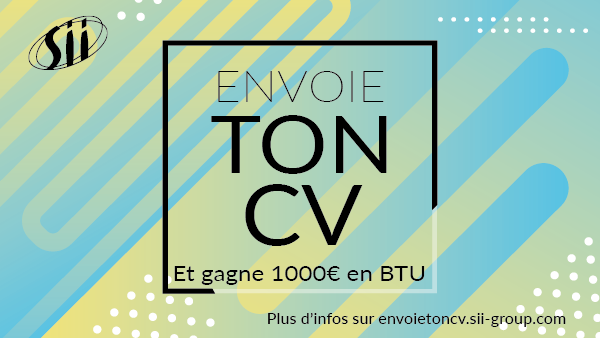 sii_nord's tweet image. Pour la première fois, le Groupe SII associe son processus de #recrutement à la blockchain ! Viens déposer ton CV sur envoietoncv.sii-group.com et reçois 1000€ en crypto-monnaie BTU 🤩👩‍💻
#Fungenieur #BTUProtocol #Cryptomonnaies #Blockchain #Crypto #SII #IT