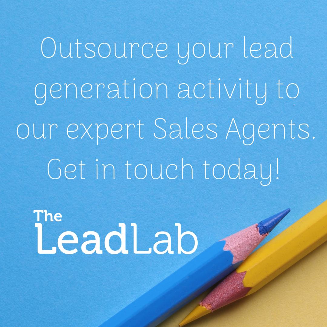 Outsource your lead generation activity to our expert Sales Agents. Get in touch today! 📖📞📈
.
.
theleadlab.com
.
.
#telemarketing #leads #leadgeneration #b2b #business