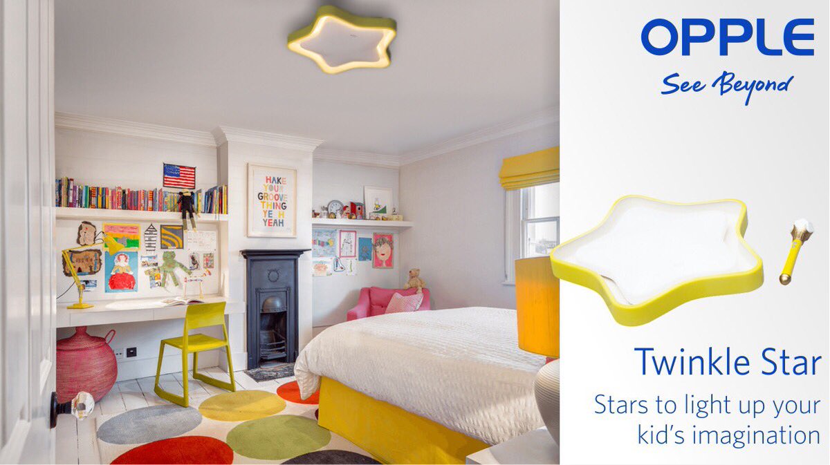 Oppleindia's tweet photo. Twinkle Star is a unique and advanced Star-shaped light that has been specially designed for kids, equipped with a twinkle shining effect that makes one feel closer to nature.This light is perfect for a child's sensitive eyesight!
#SmartLEDLighting #LEDLight #LightsForKids #OPPLE https://t.co/VL3aEunnCY