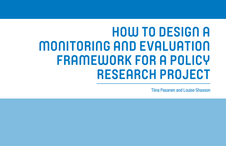 DigiSoc_ODI's tweet photo. How to design a #monitoring and #evaluation framework for a policy research project? 

Our #MethodsLab guidance note can help you get started 👉 https://t.co/V6HaQctCb4 https://t.co/iXslpACV9C