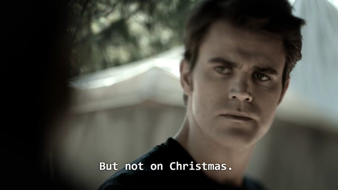 I don't know how stefan still manages to find a level of moral superiority after admitting the torture he has put people through. Like he is capable of ripping thousands of people a part on any other day except Christmas???? truly one of the dumbest lines on the show.