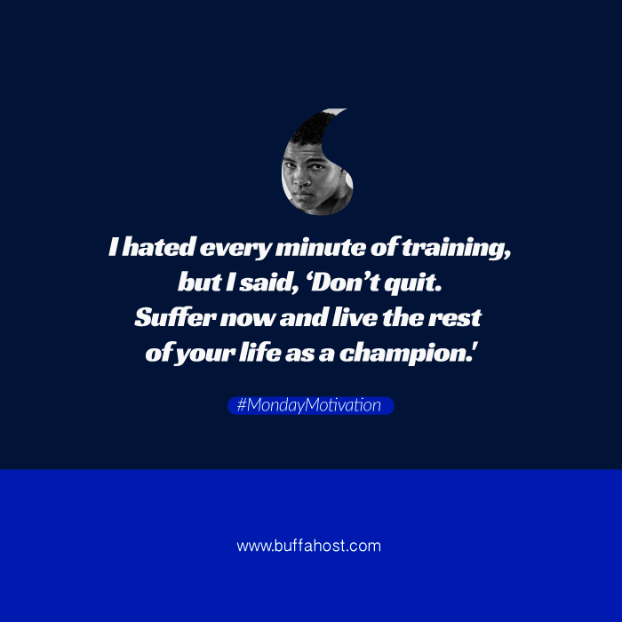 Buffahost's tweet photo. Stay on course, don't quit.
#MondayMotivation #mondaythoughts
#BuffaHost #hosting #Webhosting #domainnames #security #CloudHosting #GoogleApps #VPS https://t.co/kLPc9Ydoqn