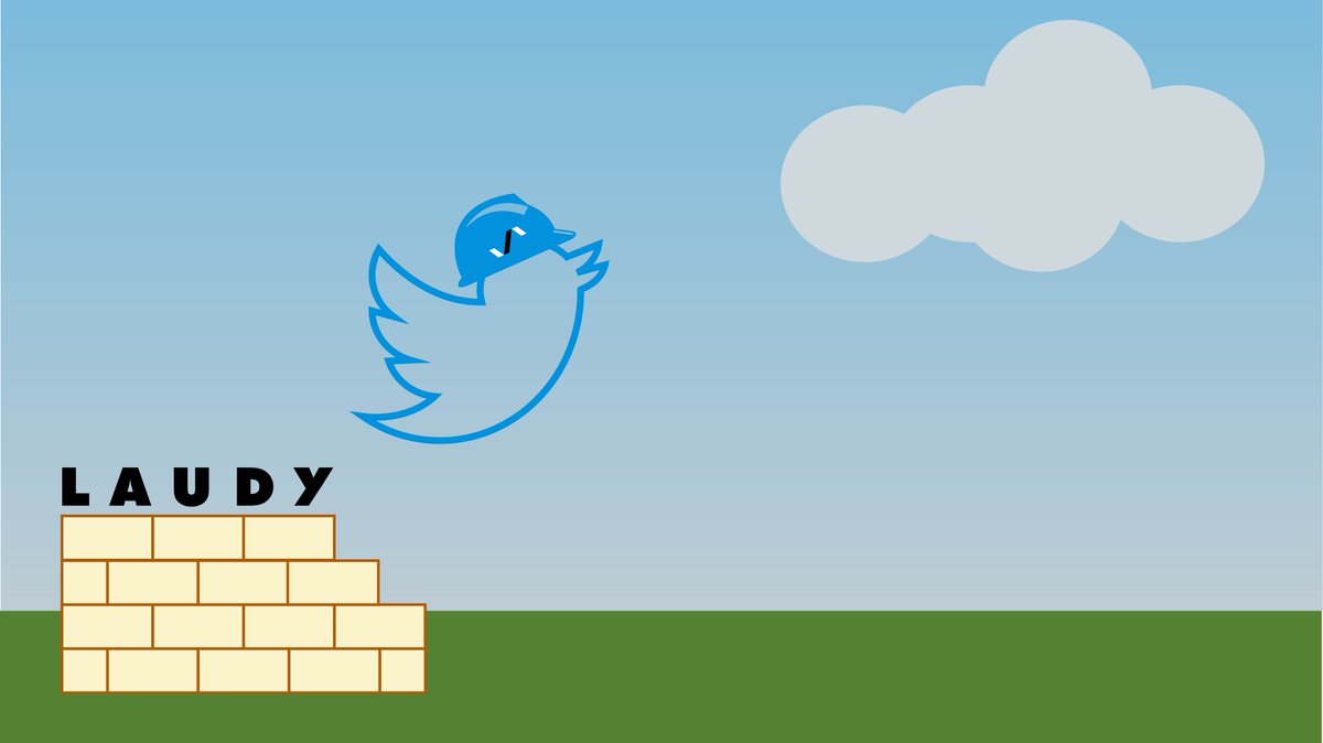 De vogel is gevlogen. Laudy stopt met Twitter. Op dit kanaal geen activiteiten meer van ons. Wil je ons blijven volgen op Social Media? Kijk dan op LinkedIn (linkedin.com/company/laudy-…), op Facebook (facebook.com/laudybouw) of op Instagram (instagram.com/laudybouw/)