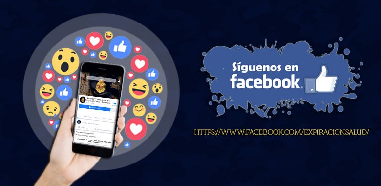 🖥📱Os invitamos a seguirnos en nuestro nuevo Facebook. 

⏩ facebook.com/ExpiracionSalu…
🆕<a href="/ExpiracionSalud/">BCT Expiración, Salud y Esperanza - Huelva</a> 

¡Os esperamos!