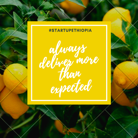 startupethiopia's tweet photo. Quality is everything!!
#startupethiopia #whatisnotdonewellisnotdoneatall #excellence https://t.co/MSXJsLxjGY