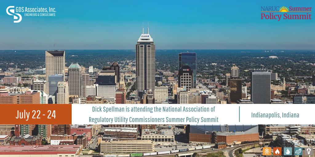 GDSassociates's tweet photo. GDS' Senior Vice President, Dick Spellman, is attending the National Association of Regulatory Utility Commissioners Summer Policy Summit today - Wednesday. Catch up with Dick to learn how GDS can meet your needs.
#NARUC2019 #GDSEngage #energy https://t.co/39up9OwmVA