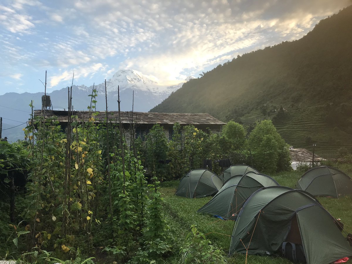 StRobertsVIForm's tweet image. Four pictures which summarise our @weareworldchall expedition in Nepal. As our students returned to their families, they reflected on their personal journey of cultural immersion, leadership and teamwork skills and the memories made #thatwasnepal2019