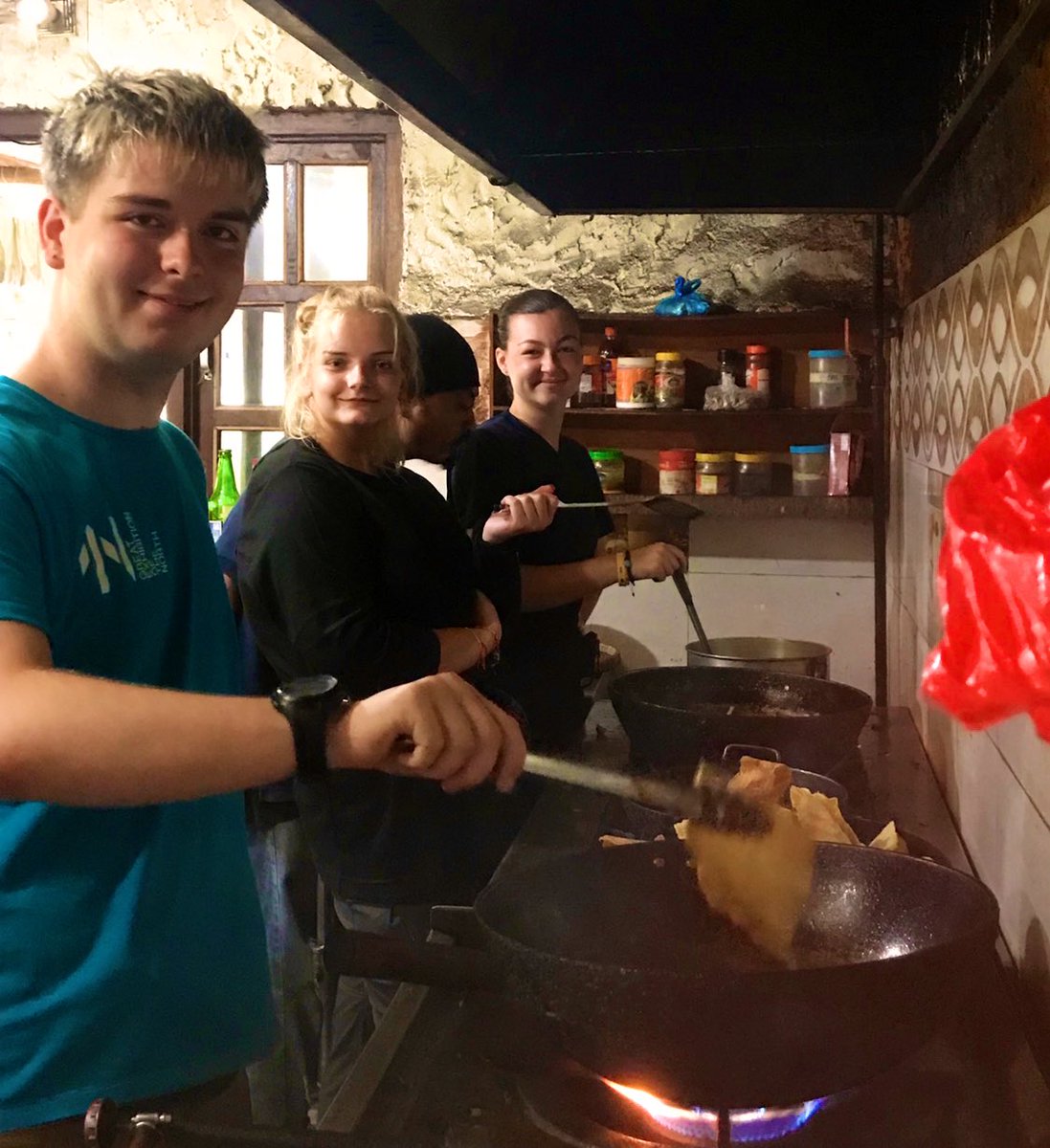 StRobertsVIForm's tweet image. Four pictures which summarise our @weareworldchall expedition in Nepal. As our students returned to their families, they reflected on their personal journey of cultural immersion, leadership and teamwork skills and the memories made #thatwasnepal2019