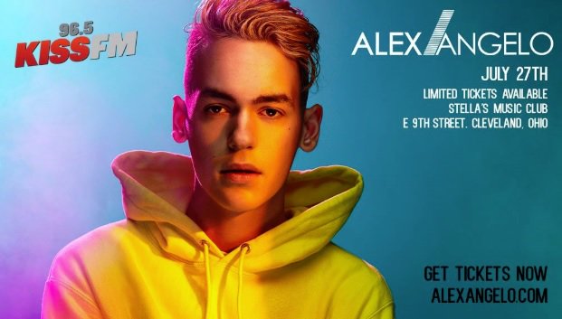Our boy <a href="/AlexAngelo/">Alex Angelo</a> is playing <a href="/StellasMusicCLE/">Stella's Music Club</a> Saturday. We've got tickets &amp; meet &amp; greets!  kisscleveland.iheart.com/contests/win-t…