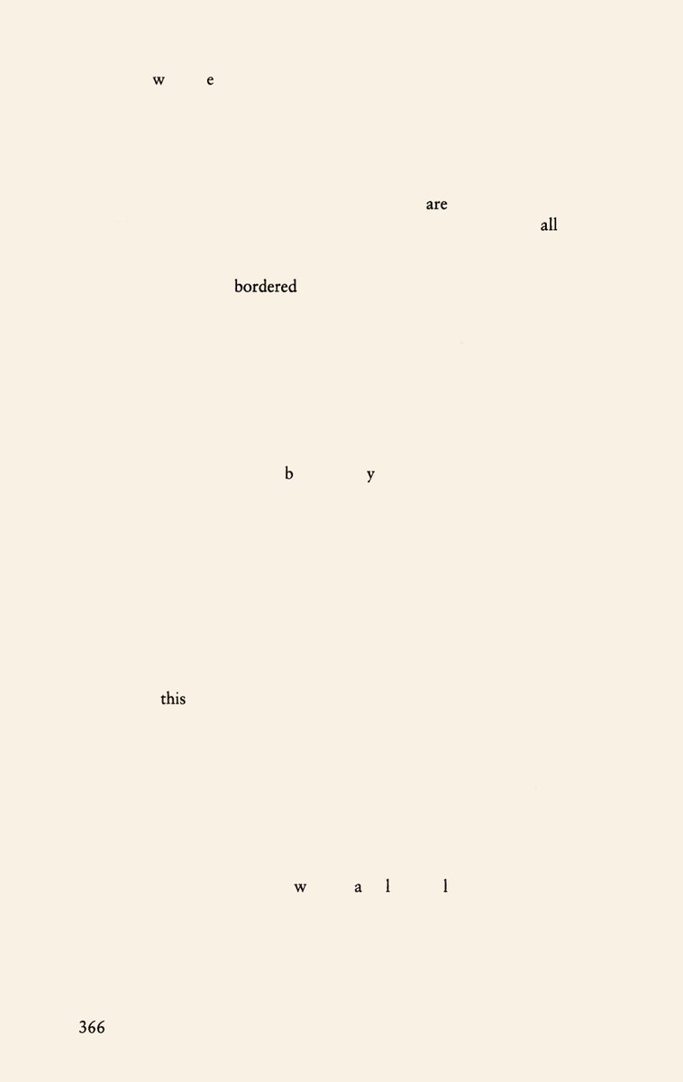 erasinginfinite's tweet photo. "Bordered" from pg. 366 of David Foster Wallace's #InfiniteJest 
https://t.co/rMiPYBu2vJ https://t.co/2Mf7jYsKkH