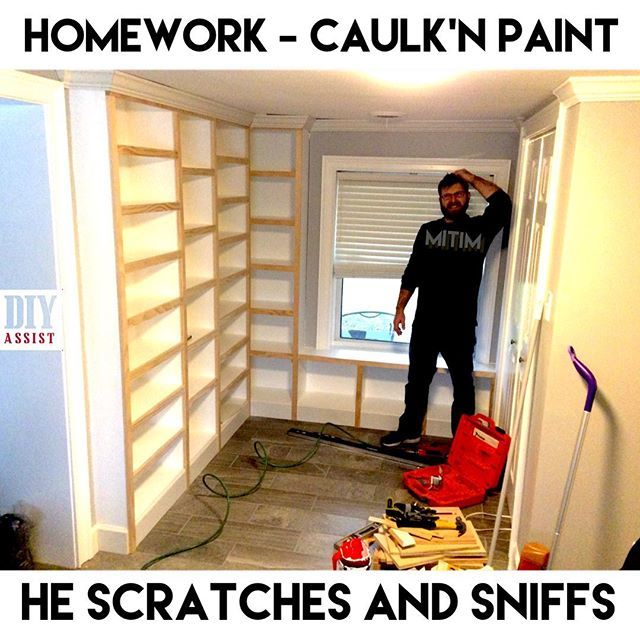 (3/3) Tim on trim on shelves. Don’t be fooled. He’s precise, ensuring gaplessness to permeate the work. Always fun to see a client for the second round of work! #shelves #dvd #technology #ai #machinelearning #levelaf #benchseating #cubbyhole #stockholmsy… bit.ly/2LzwCRq