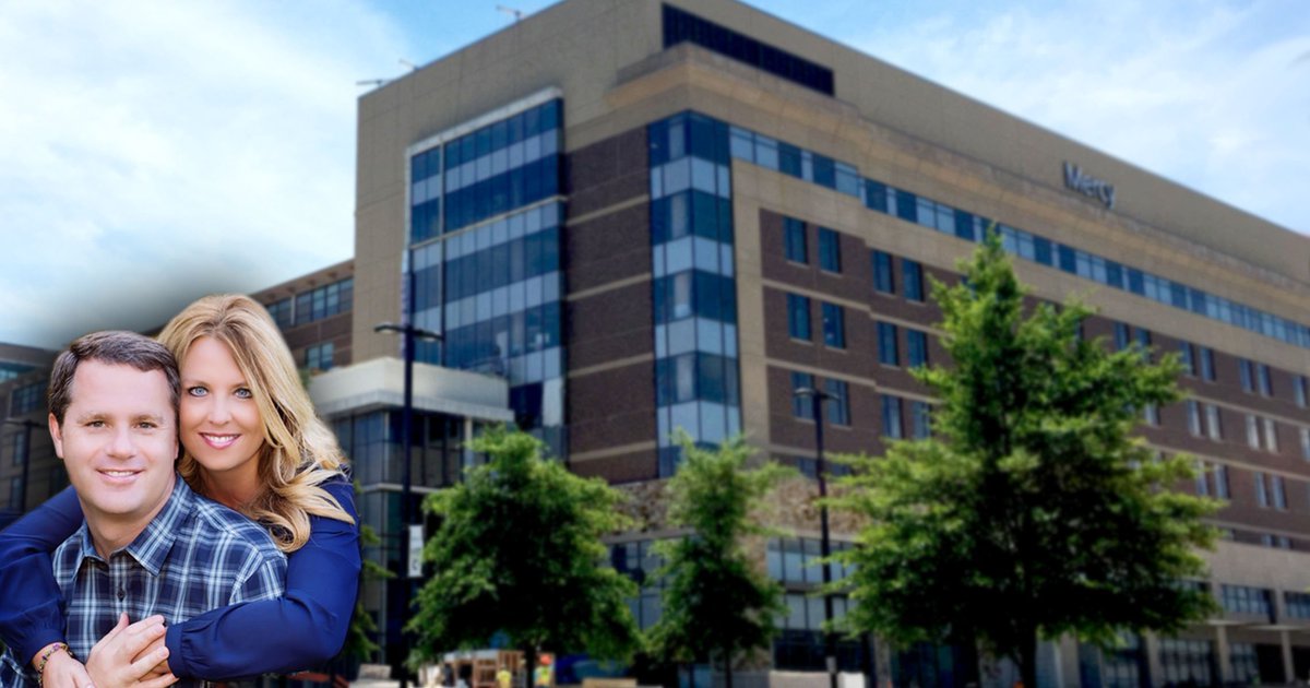 A million thanks for $1 million! <a href="/Walmart/">Walmart</a> president/CEO Doug McMillon &amp; his wife, Shelley, opened their hearts to help us expand heart care in northwest Arkansas. McMillon Family Heart Unit opens this fall inside @MercyNWAs new 7-story tower: bit.ly/2Y4T9aI.
