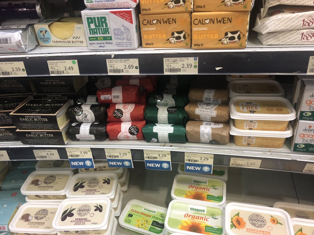 Surreal feeling of seeing my parents’ butter for sale in the <a href="/WholeFoodsUK/">Whole Foods UK</a> below my office in London. SO PROUD <a href="/AbernethyButter/">Abernethy Butter</a>
