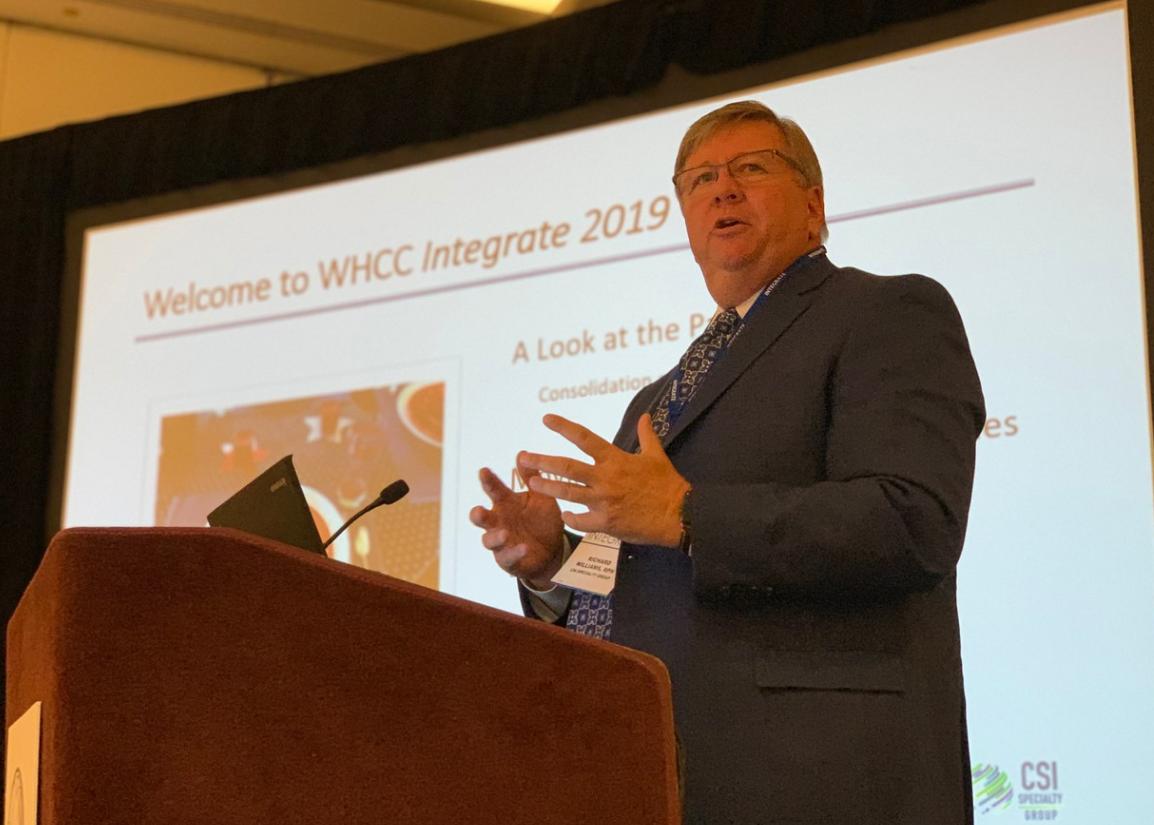 WorldCongress's tweet photo. Here to give our 2019 State of Specialty Report is Richard H. Williams, Senior VP of @CSISpecialty.
Thank you for starting us off!
#Integrate19 #SpecialtyDesign #Pharma https://t.co/ypEGySoCIf