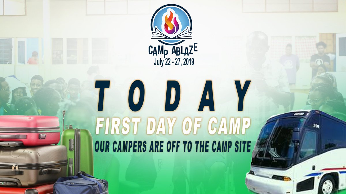 IWCFM's tweet photo. This is the day !!! 
#SupernaturalWarriors #Camp #CampAblaze #IWCFM #TCMI #FBMI #Teamwork #LFMI #Jamaica https://t.co/M1BO4aK7xp
