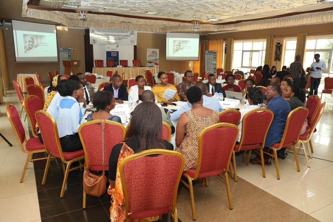 IDEA_Africa's tweet photo. @AUC_DPA @AGA_Platform @NFPO_Rwanda @YIAGA @shammad100 @DSamsonItodo Participants are grouped in clusters according to their countries; #Rwanda #Ghana #Guinea #Cameroon and #Zimbabwe. The aim of the session is to have in-dept discussions on the cause and effects of political and electoral violence as well as identify the actors of 'the violence'. https://t.co/mtsaZdYPjE