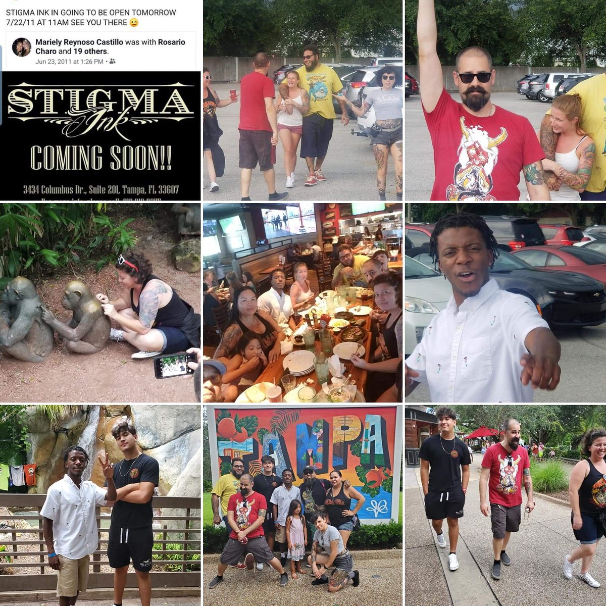 StigmaInktattoo's tweet photo. Celebrating Stigma Ink 8th anniversary.
We are so grateful to be able to celebrate one more year of being your favor tattoo shop in the Tampa bay area. Cheers to our amazing customers and friends for their trust and loyalty all this years. cheers to many more years to be .🙏❤ https://t.co/lH8PyJyM4f