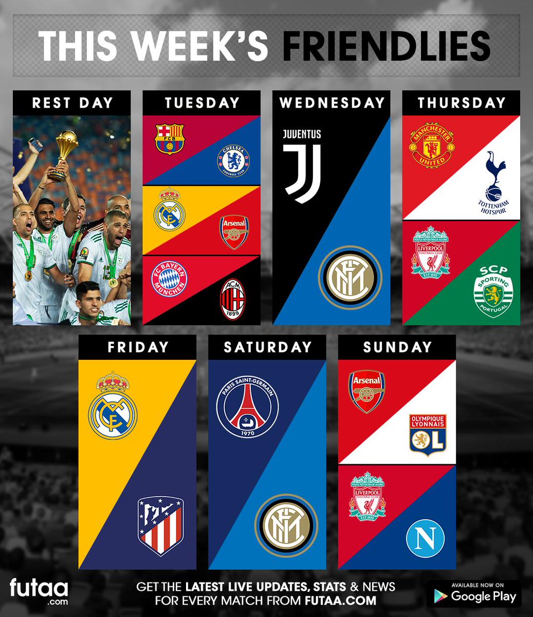 Futaacom's tweet photo. What's happening in the world of friendly football this week? @FutaaBets 🤑🤑
#FutaaBets #FutaaAfrica #Friendlies #bettingtipster 
https://t.co/GY2VX74NZG https://t.co/IvrD78RZm8 https://t.co/jQzP2hGnkc https://t.co/QOKkV6pDRm