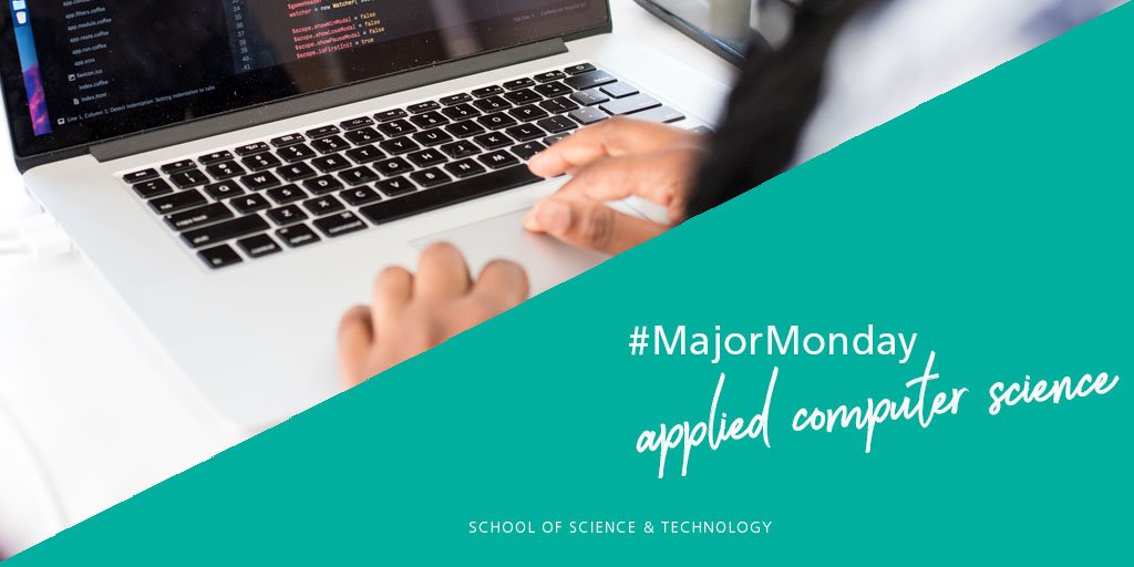 HiramAdmission's tweet image. #MajorMonday presents to you... #appliedcomputerscience