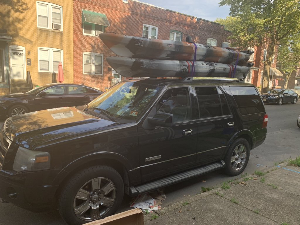 FDfishin's tweet photo. Rigged up and ready to go!  Finger lakes bound!!! https://t.co/jHKMQmey8z