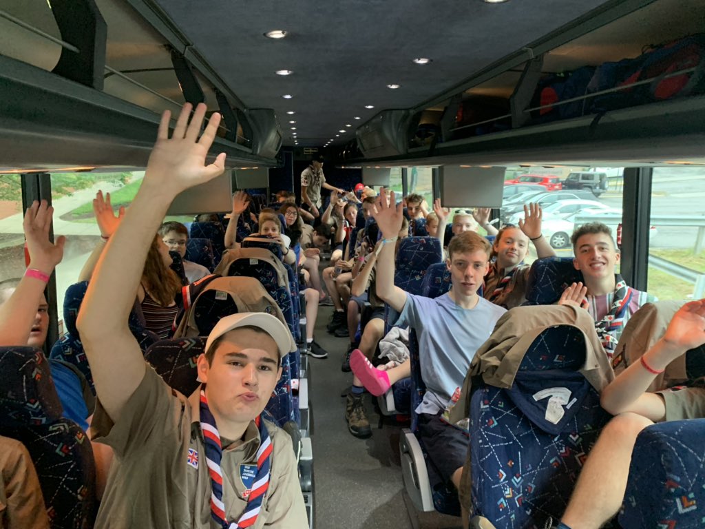 WSJunit56's tweet image. We’re on our way!!! 3 hours and we will be there - thunder storms and rain to welcome us but it’s all part of the #jambofun #UK24WSJ