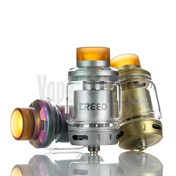 VapeOWave1's tweet photo. The GeekVape Creed is an exquisite rebuildable tank atomizer. It comes with three internal airflow chambers for various airflow options that could produce outstanding flavor.

On Special Now in the Bargain Bin for only R360.00!

#bargainbin #vapelife #amazingtaste #geekvape https://t.co/7zql5ek72Q