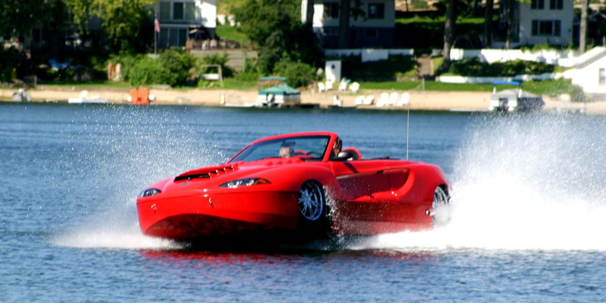 BebuzeeAuto's tweet photo. A high speed and high performance amphibious sports vehicle. 
https://t.co/rneIyItubR

#hydraspyder #sportivecar #boatcar #amphibiousvehicle #speed #car #vahicles https://t.co/rAZ3otcPlR