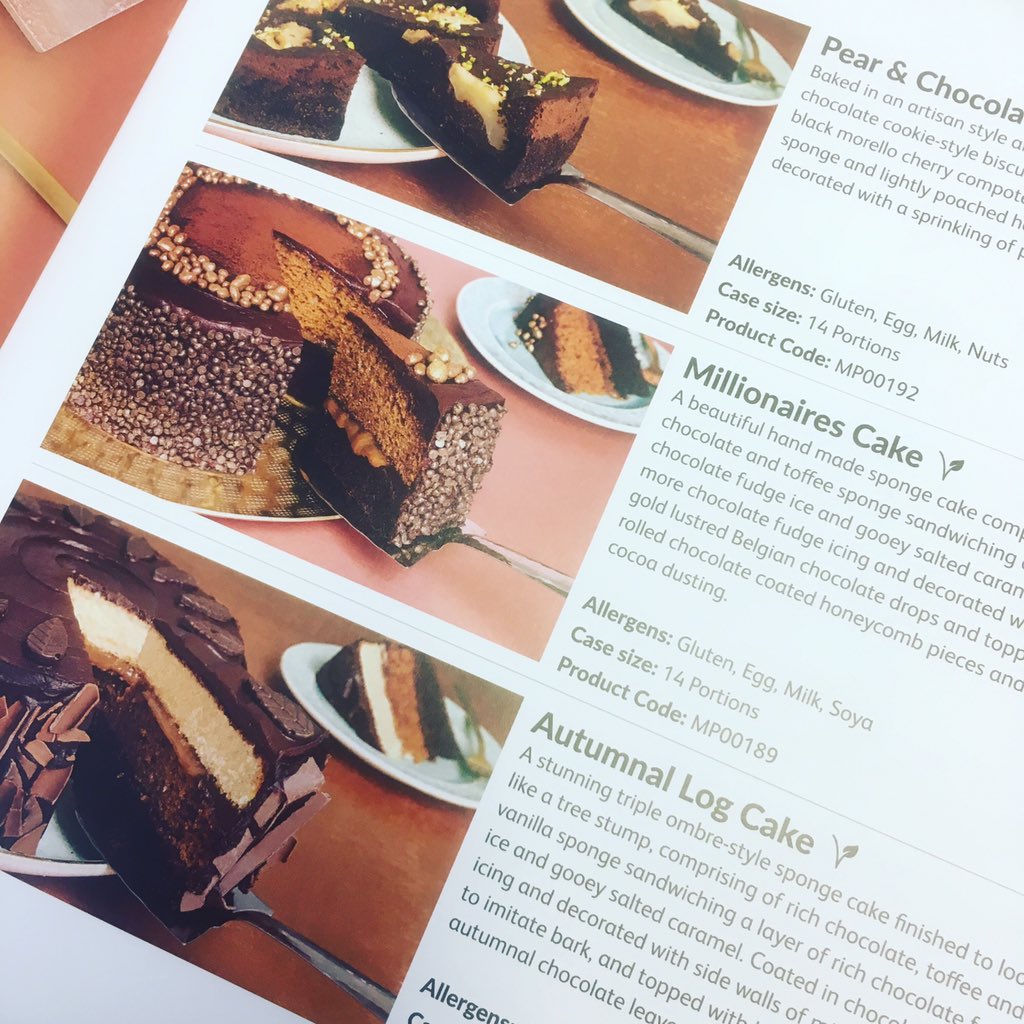 Our fabulous new brochures have just arrived. Yay 😀 
If you’re a food service wholesaler and would like a copy please do get in touch.
#classicdesserts #cakes #tarts #puddings #desserts #fomo