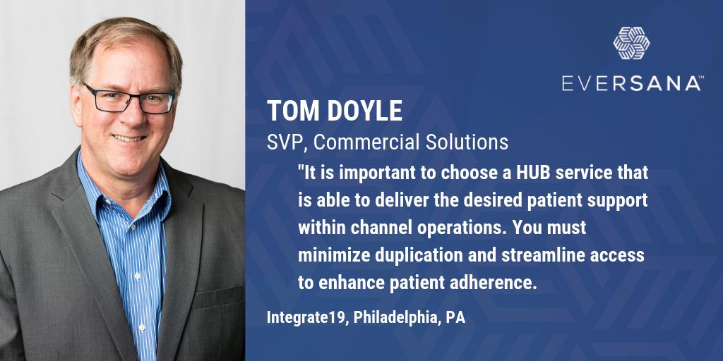 EVERSANAcompany's tweet photo. Join Tom Doyle this afternoon at 3:45pm as he presents “Align HUB Services and Channel Strategies to Streamline Access” @WorldCongress #Integrate19. #HUBDesign https://t.co/zLuh55j6Lr https://t.co/E27u27NfKl