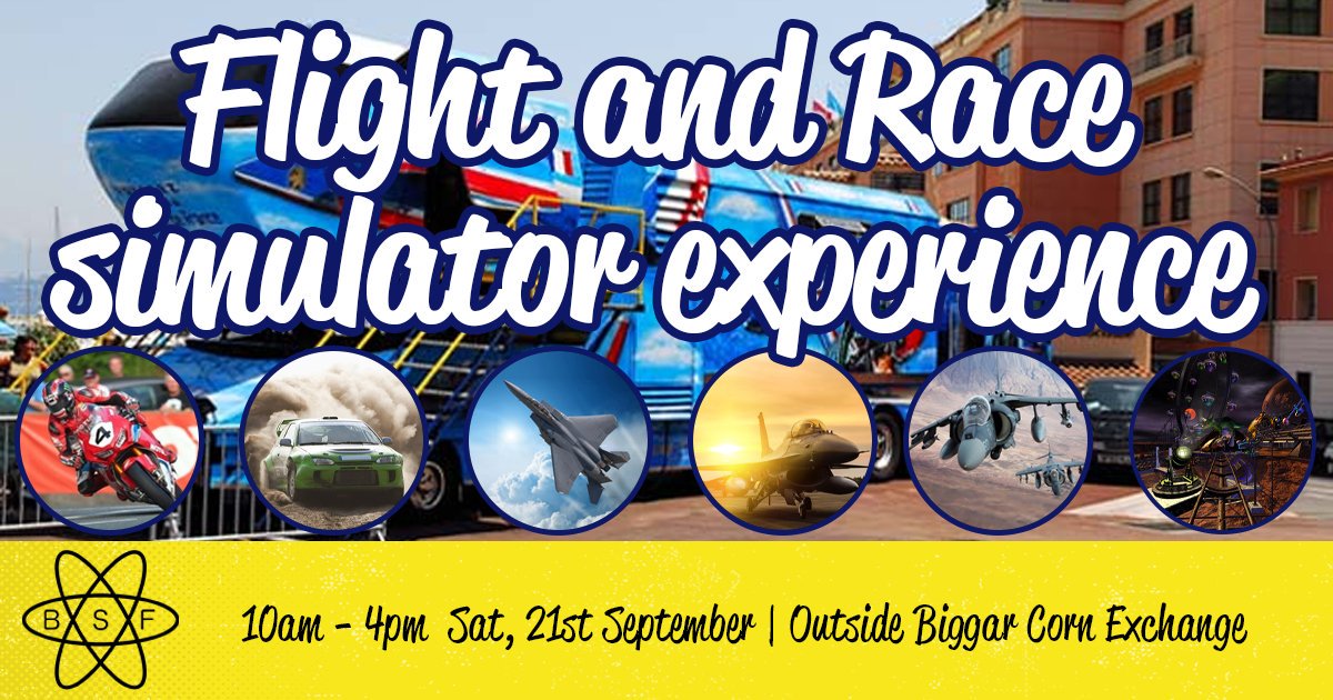 Experience the thrills, spills, g-forces and exhilaration of flying in a combat jet or driving at high speed through forests in a rally car. This #simulator will give you a fully immersive experience that you won't forget in a hurry, all in the heart of #Biggar!