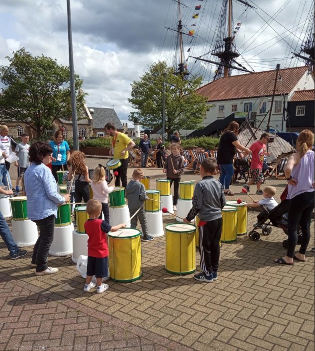 loveapolloarts's tweet photo. Thanks to everyone who came and joined us in making a racket with our samba drums at #HartlepoolWaterfrontFestival this year! We had a brilliant time and can't wait for the next one already! 

Team Apollo https://t.co/8QhuL7xmvW