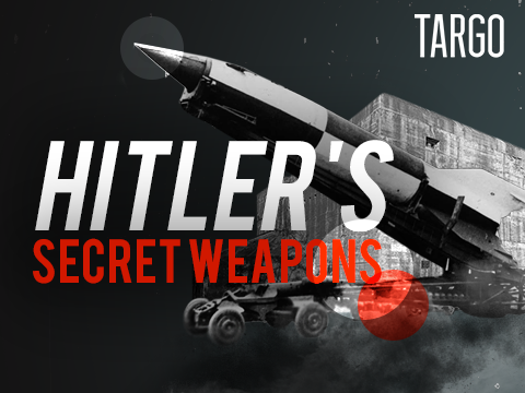 cinevrapp's tweet photo. How a secret Nazi project almost destroyed Europe during WWII, and turned into the rocket that sent the first men to the Moon. This is the story of the V2 rockets : "Hitler's Secret Weapons" by @targostories is now streaming on CINEVR. https://t.co/s02oUDMmLU