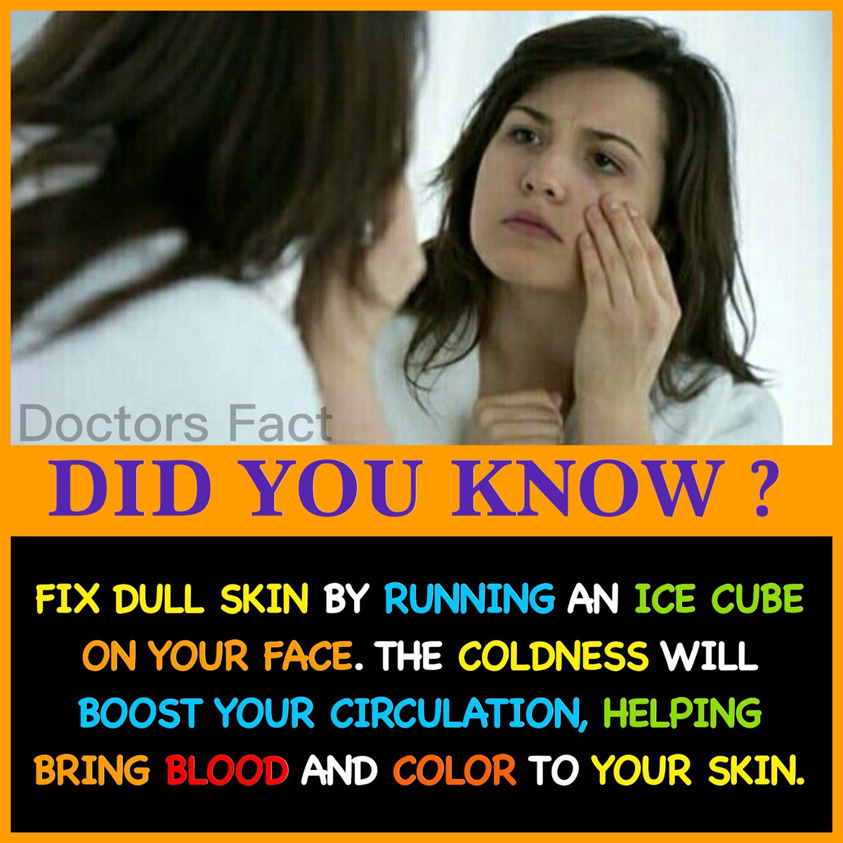 DoctorsFact's tweet photo. #skin_care https://t.co/ZlEELtwT8H