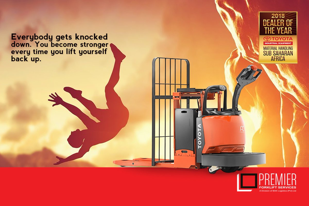 ForkliftPremier's tweet photo. Motivational
Everybody gets knocked down. You become stronger every time you lift yourself back up.
#PremierForkliftServices
#WeHandle
#WeLift
#ReachingNewHeights
#Motivational https://t.co/BEMTY4zZQP