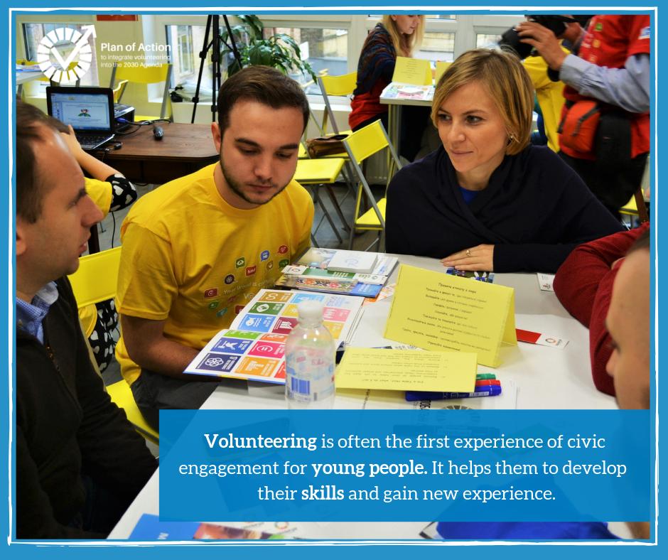 UNVolunteers's tweet photo. "#Skills building" 💪, "training" 💫, and "employment" 😎 - these keywords are mentioned over 400 times from 1,000 responses, in the online dialogue " Shape the Future of Volunteering".
In your opinion, what does that indicate?
➡️ Read more: https://t.co/8K4I0Lam9C
#ActsCount https://t.co/7jZSDre4IL