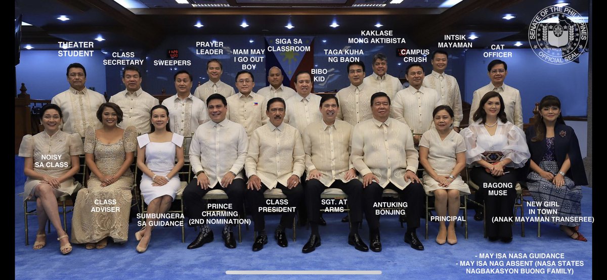 Elcid_Lao's tweet image. Remember my 2018 post? Here’s my 2019 edition! 🤣🤣🤣 #pinoyhumor #walangpersonalan #classpicture